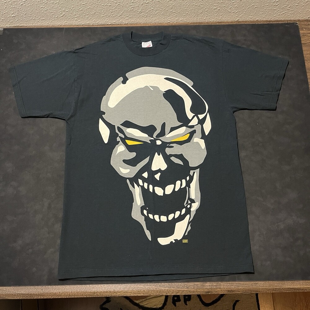 Vintage Terminator Shirt Spinal Tap Nice Man Alice Chains Dio 90s Skull Ozzy USA